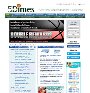 5Dimes.eu Homepage